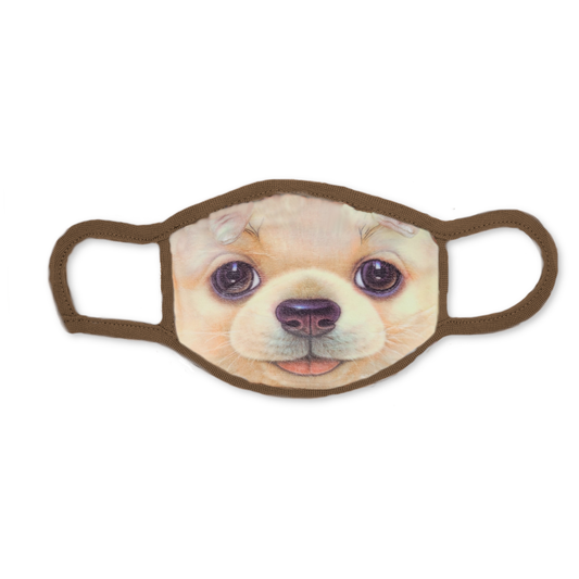 Adorable Chihuahua Puppy Fabric Mask